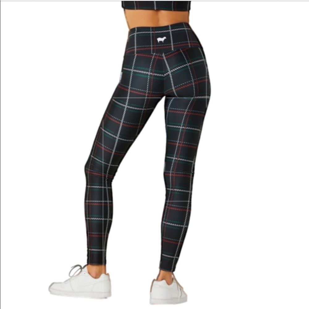 GOLDSHEEP plaid leggings